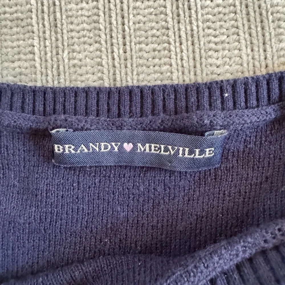 Brandy Melville Navy Blue Tank Top - Picture 3 of 5